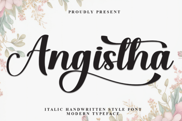 Angistha Font Review: Elegant Script for Branding