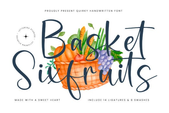 Basket Sixfruits: A Quirky Script for Editorial Design