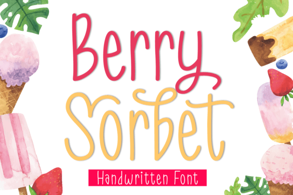 Berry Sorbet Font for Playful Branding