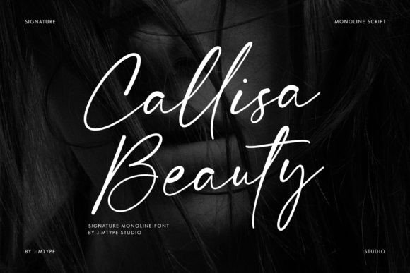Callisa Beauty Font for Elegant Business Branding
