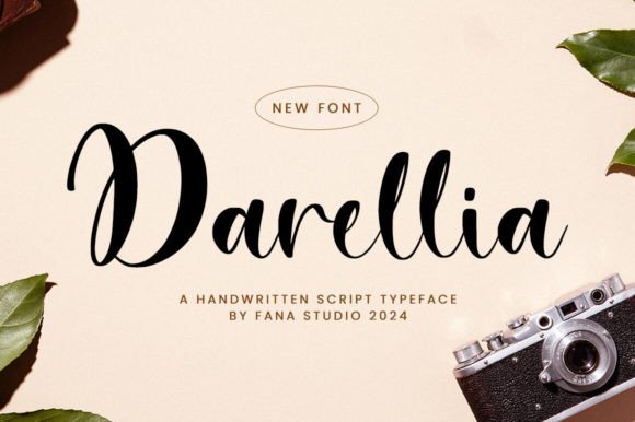 Darellia Font Review: A Script Handwritten Typeface for Branding