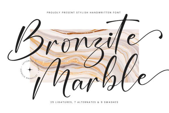 Designing with Bronzite Marble: A Luxury Script for Editors