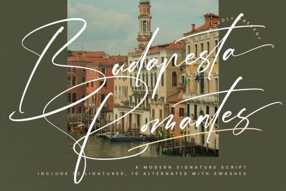 Designing with Budapesta Romantes: A Modern Signature Typeface