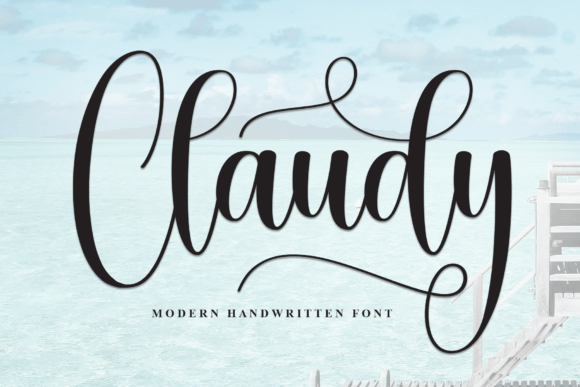 Elevate Your Brand Identity with Claudy Script Font