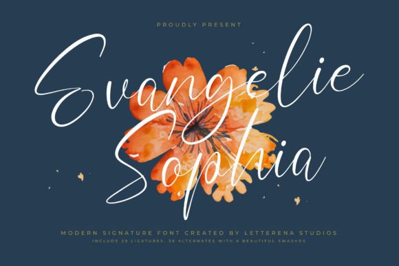 Evangelie Sophia Font for Professional Branding