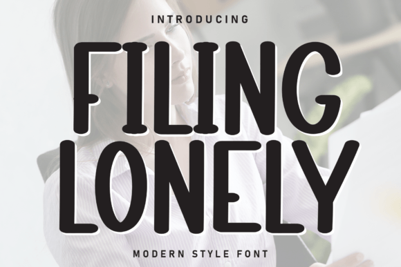 Filing Lonely Font Review: A Charming Script for Designers