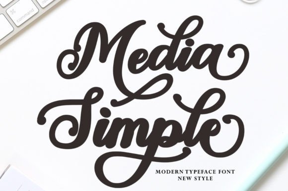 Media Sample Font Review for Elegant Branding