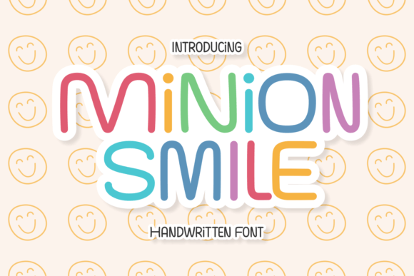 Minion Smile Font: A Whimsical Script for Editorial Joy