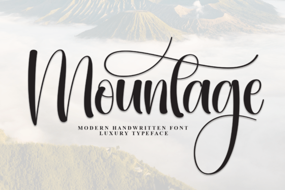 Mountage Font Review: Elegant Script for Designers