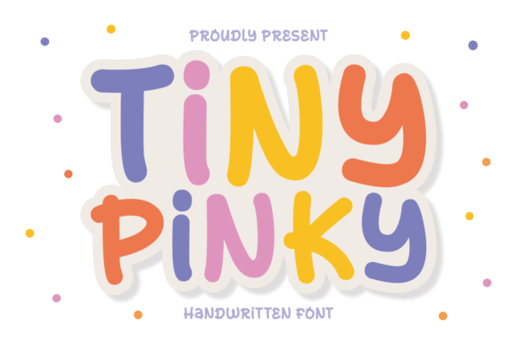 Tiny Pinky Font: A Playful Handwritten Typeface for Makers