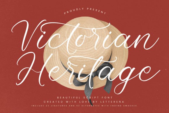 Victorian Heritage Font for Elegant Business Branding