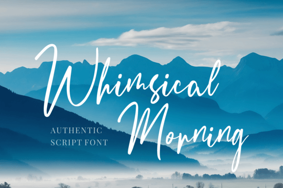 Whimsical Morning Font for Campaign Design